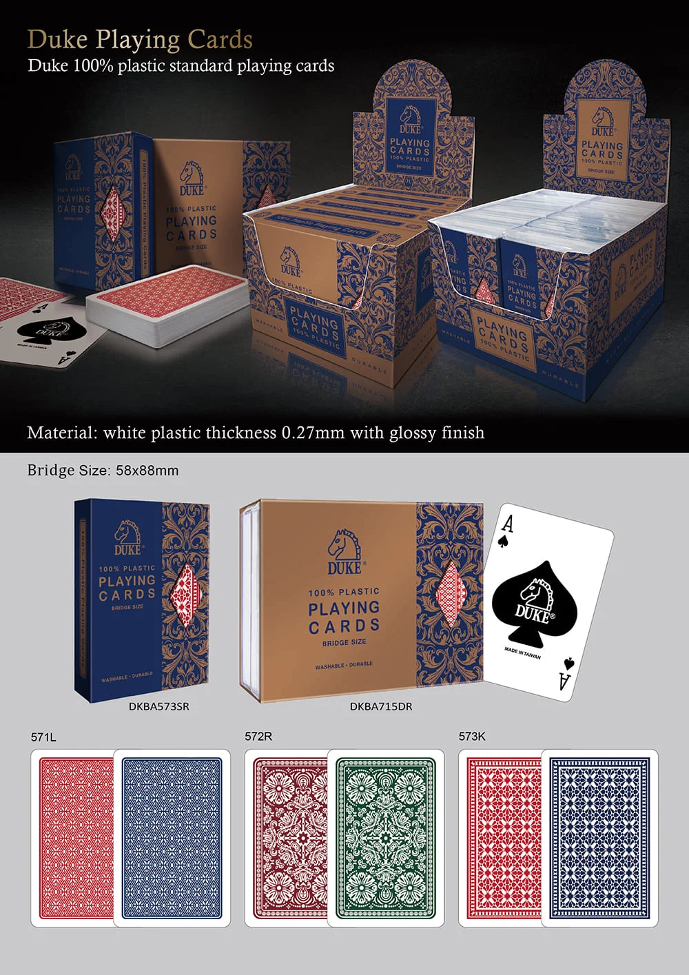 Plastic Playing Cards